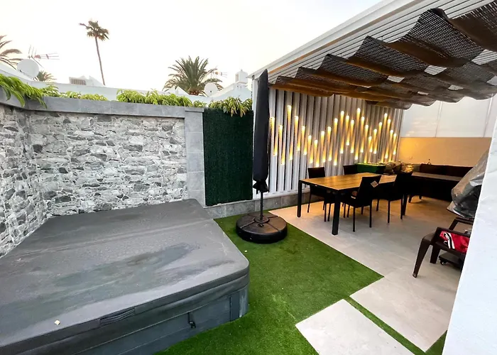 Serenarty Flor Con Jacuzzi Villa Maspalomas (Gran Canaria)